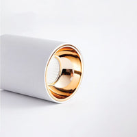 Spot design "Or Mat" Kofi | Marco Lucetti Blanc / Naturelle - 15W