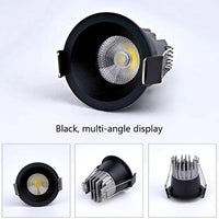 Spot Dimmable LED 3W 5W Anti-éblouissement pour une luminosité optimale en chambre et cuisine - COB encastré | Marco Lucetti