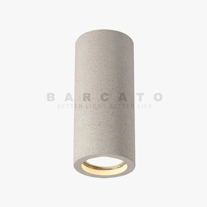 Spot en ciment Surface GU10 LED Industrielle Minimaliste - Idéal pour Salon, Couloir, Cuisine et Allée | Marco Lucetti