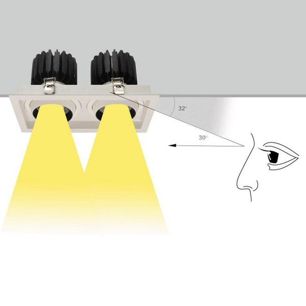 Spot encastrable LED aluminium design | Marco Lucetti