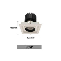 Spot encastrable LED aluminium design | Marco Lucetti A / 30W / Froide