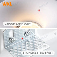 Spot encastré design en gypse GU10 LED anti-éblouissant - Projecteur intégré sans bordure pour salon, chambre, allée - Éclairage domestique | Marco Lucetti