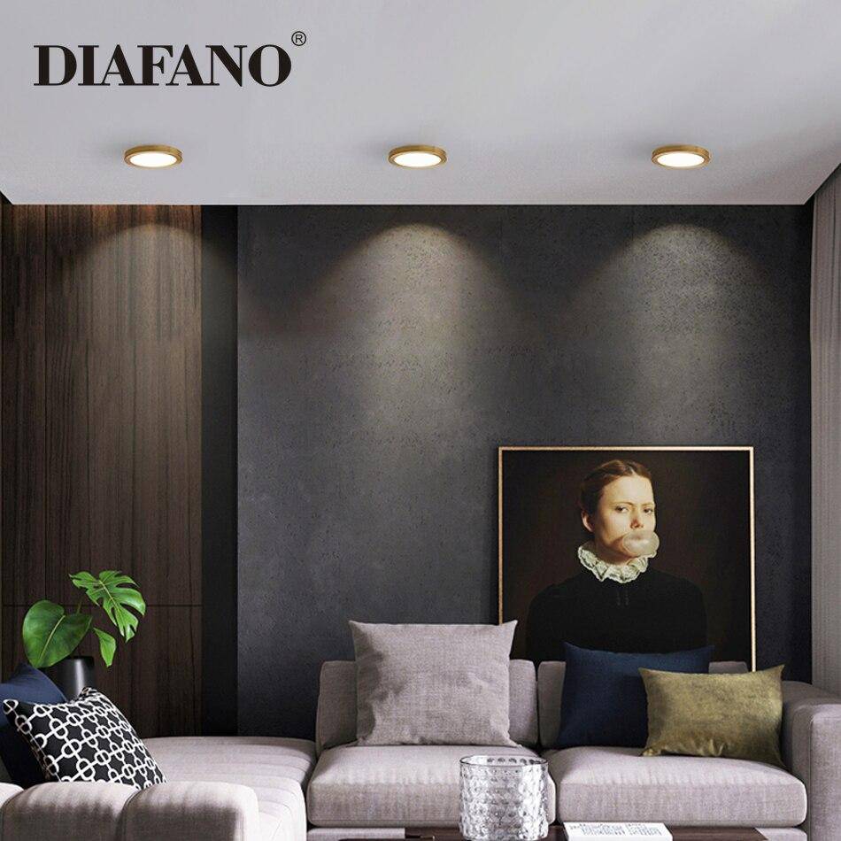 Spot encastré LED doré. | Marco Lucetti