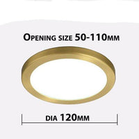 Spot encastré LED doré. | Marco Lucetti Froide / 5W