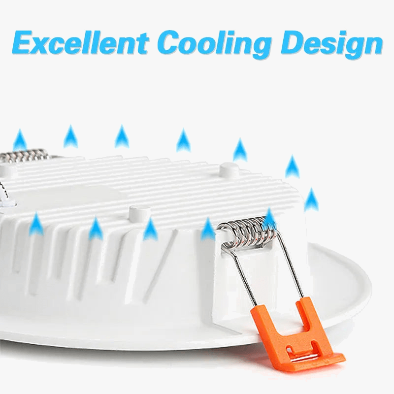 Spot Encastré LED Downlight: 12W 15W 18W 9W AC220V 5W 7W 110V - Luminaires Aluminium Intérieur | Marco Lucetti