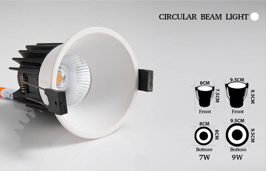 Spot encastré LED multiforme ultra-moderne | Marco Lucetti