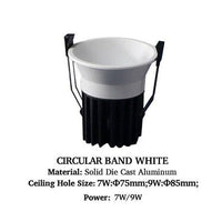 Spot encastré LED multiforme ultra-moderne | Marco Lucetti B / 7W / Froide