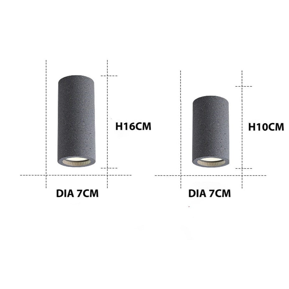 Spot GU10 Guam en ciment style industriel | Marco Lucetti