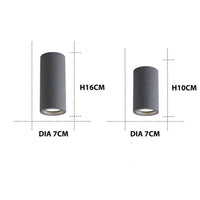 Spot GU10 Guam en ciment style industriel | Marco Lucetti