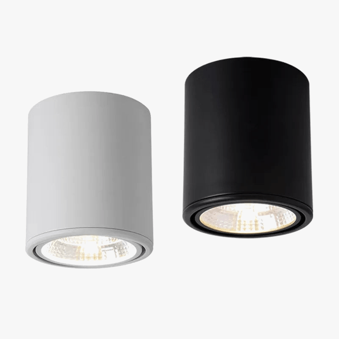 Spot Haute Qualité Rotatif LED Downlight COB Monté en Surface Plafonnier Puce CREE 24W20W18W15W12W9W Spot Réglable AC90-260V - StyleTech | Marco Lucetti