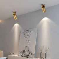Spot Lampe Plafond LED Or Brillant | Marco Lucetti