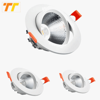 Spot LED à intensité variable 7W 9W spots 12W 15W AC90V-260V 5W 18W 24W COB puce encastré plafonniers - Solution d'éclairage personnalisée pour votre maison. | Marco Lucetti