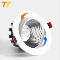 Spot LED à intensité variable 7W 9W spots 12W 15W AC90V-260V 5W 18W 24W COB puce encastré plafonniers - Solution d'éclairage personnalisée pour votre maison. | Marco Lucetti