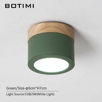 Spot LED Bois Cylindrique de Botimi | Marco Lucetti