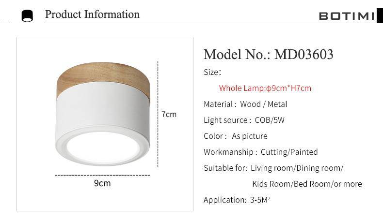 Spot LED Bois Cylindrique de Botimi | Marco Lucetti