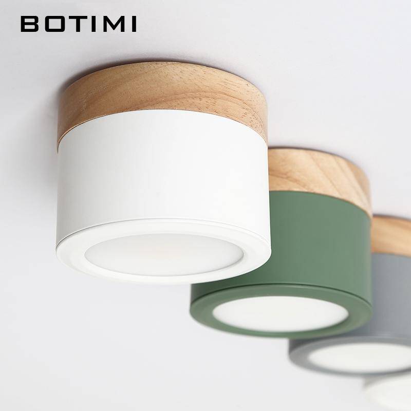 Spot LED Bois Cylindrique de Botimi | Marco Lucetti