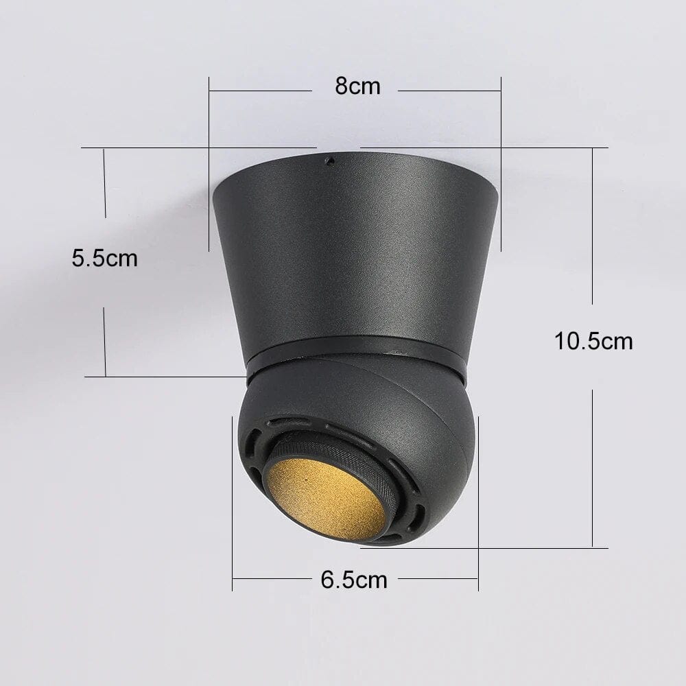 Spot LED Boule 360° Spark | Marco Lucetti Blanc chaud