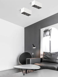 Spot LED Box Rectangle en Métal Light - Style Moderne | Marco Lucetti