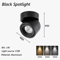 Spot LED Brilm Moderne Intérieur Aluminium Downlight Réglable à 360° | Marco Lucetti