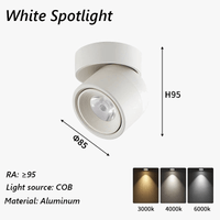 Spot LED Brilm Moderne Intérieur Aluminium Downlight Réglable à 360° | Marco Lucetti
