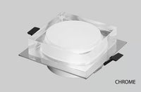 Spot LED Carré Chromé "Design" | Marco Lucetti