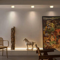 Spot LED Carré Chromé "Design" | Marco Lucetti