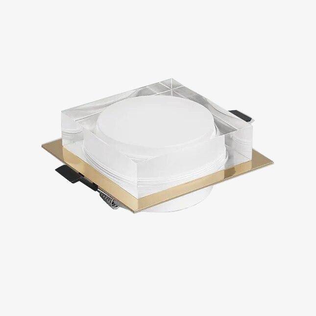 Spot LED Carré Chromé "Design" | Marco Lucetti