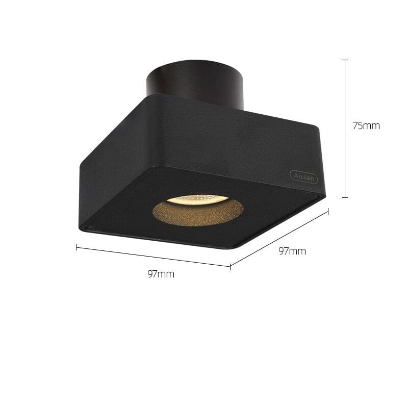 Spot LED Carré Design - Aubenas | Marco Lucetti