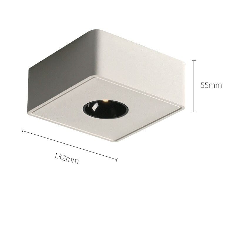 Spot LED Carré Design - Aubenas | Marco Lucetti B - Blanc / Chaude