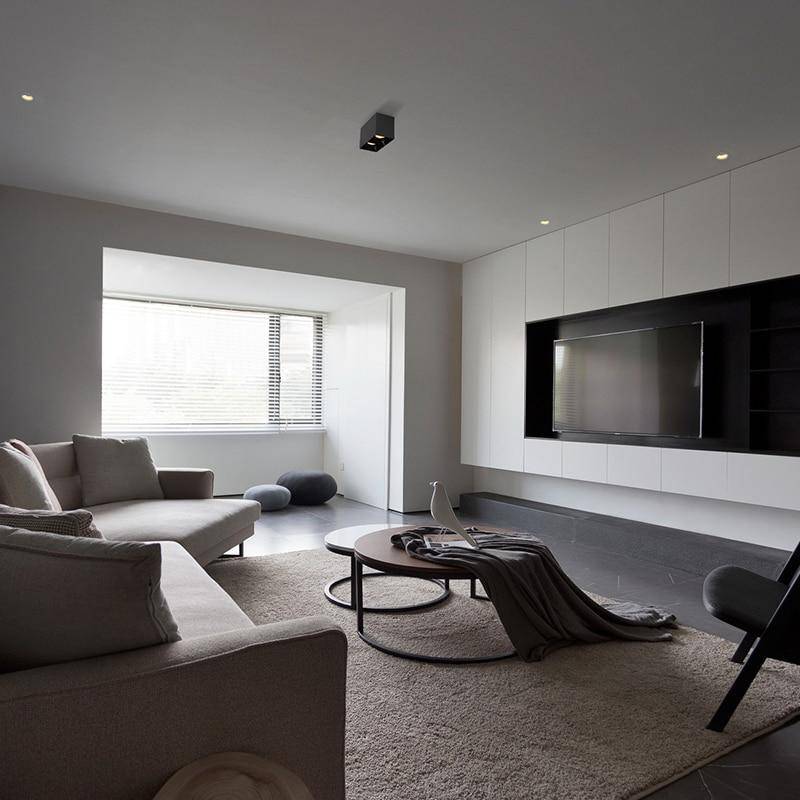 Spot LED Carré Géométrique Loft | Marco Lucetti