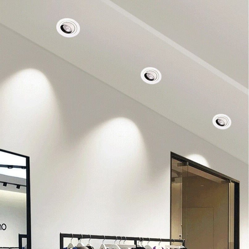 Spot LED circulaire rotatif "Anastassya" | Marco Lucetti