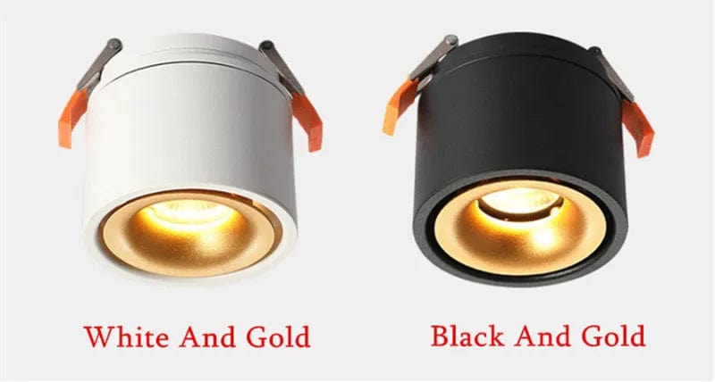 Spot LED COB encastré rotatif 360° dimmable pliable - Marque SpotFlex | Marco Lucetti