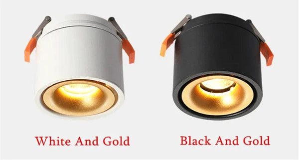 Spot LED COB encastré rotatif 360° dimmable pliable - Marque SpotFlex | Marco Lucetti