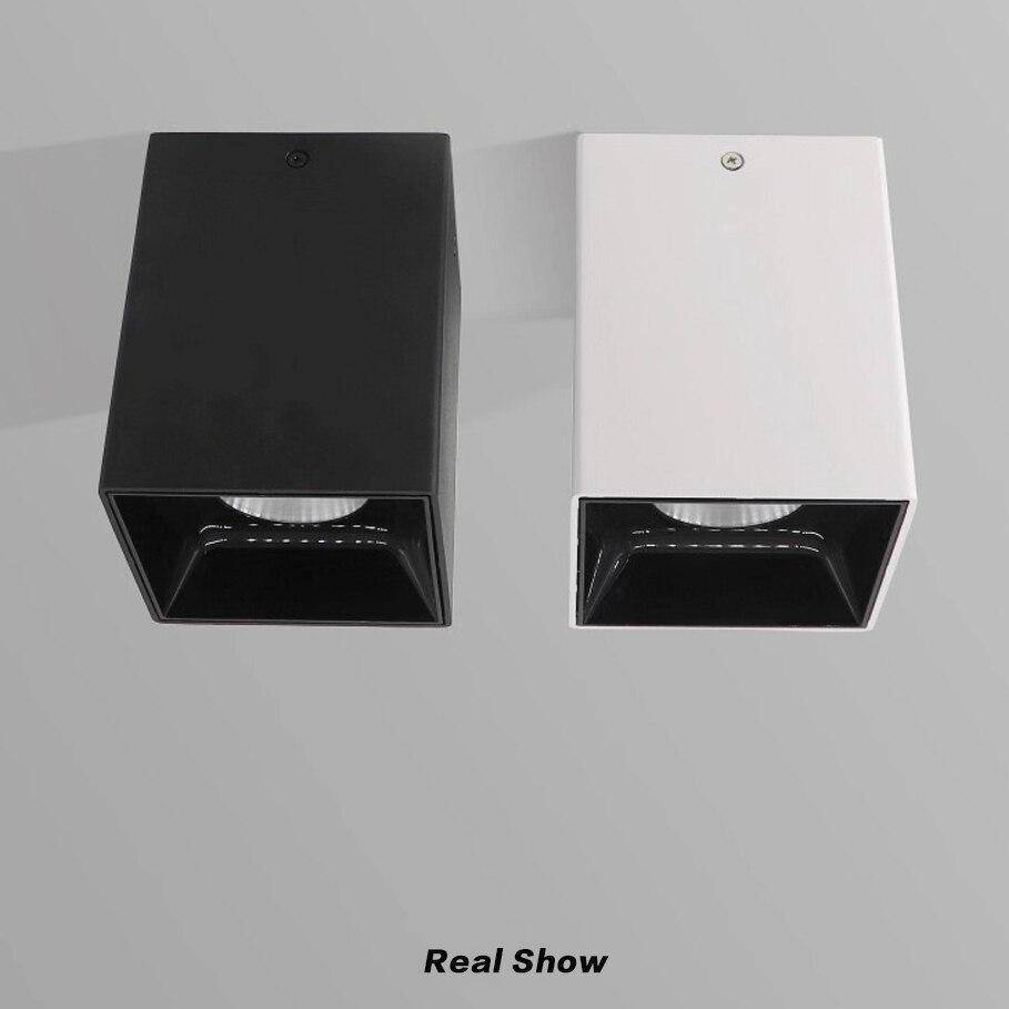 Spot LED Cube : Design Moderne en Noir ou Blanc | Marco Lucetti