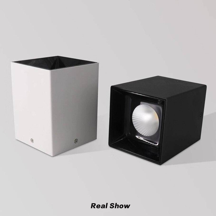 Spot LED Cube : Design Moderne en Noir ou Blanc | Marco Lucetti
