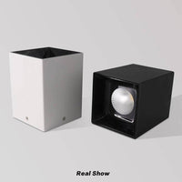 Spot LED Cube : Design Moderne en Noir ou Blanc | Marco Lucetti