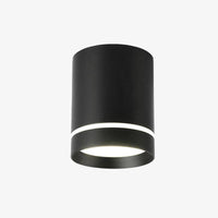 Spot LED Cylindre Métal Coloré - Style Loft | Marco Lucetti Noir / Froide / 7W Dimmable