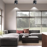 Spot LED cylindrique Chester en métal contemporain | Marco Lucetti