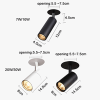 Spot LED cylindrique design orientable | Marco Lucetti