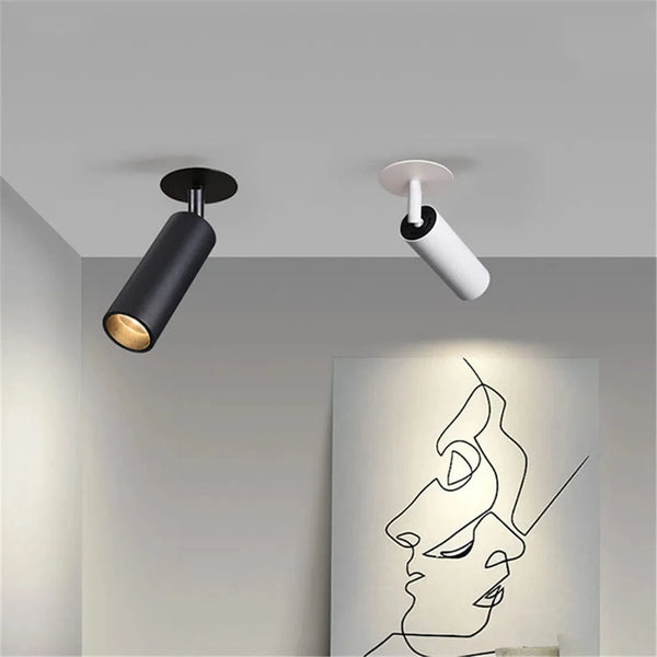 Spot LED cylindrique design orientable | Marco Lucetti