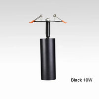 Spot LED cylindrique design orientable | Marco Lucetti Noir 10W / 3000K