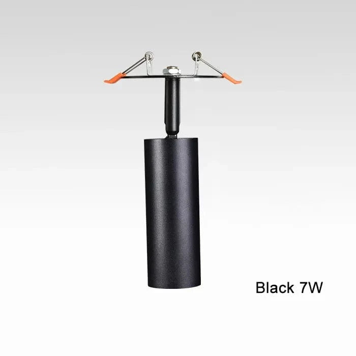 Spot LED cylindrique design orientable | Marco Lucetti Noir 7W / 3000K