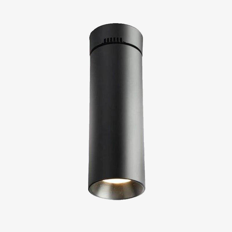 Spot LED cylindrique design Verlic | Marco Lucetti Noir / Froide / 7W
