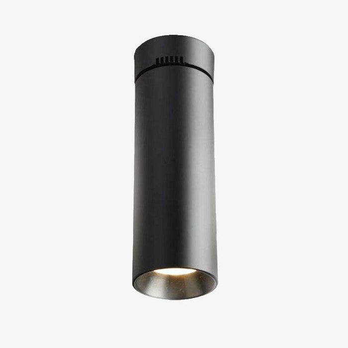 Spot LED cylindrique design Verlic | Marco Lucetti Noir / Froide / 7W