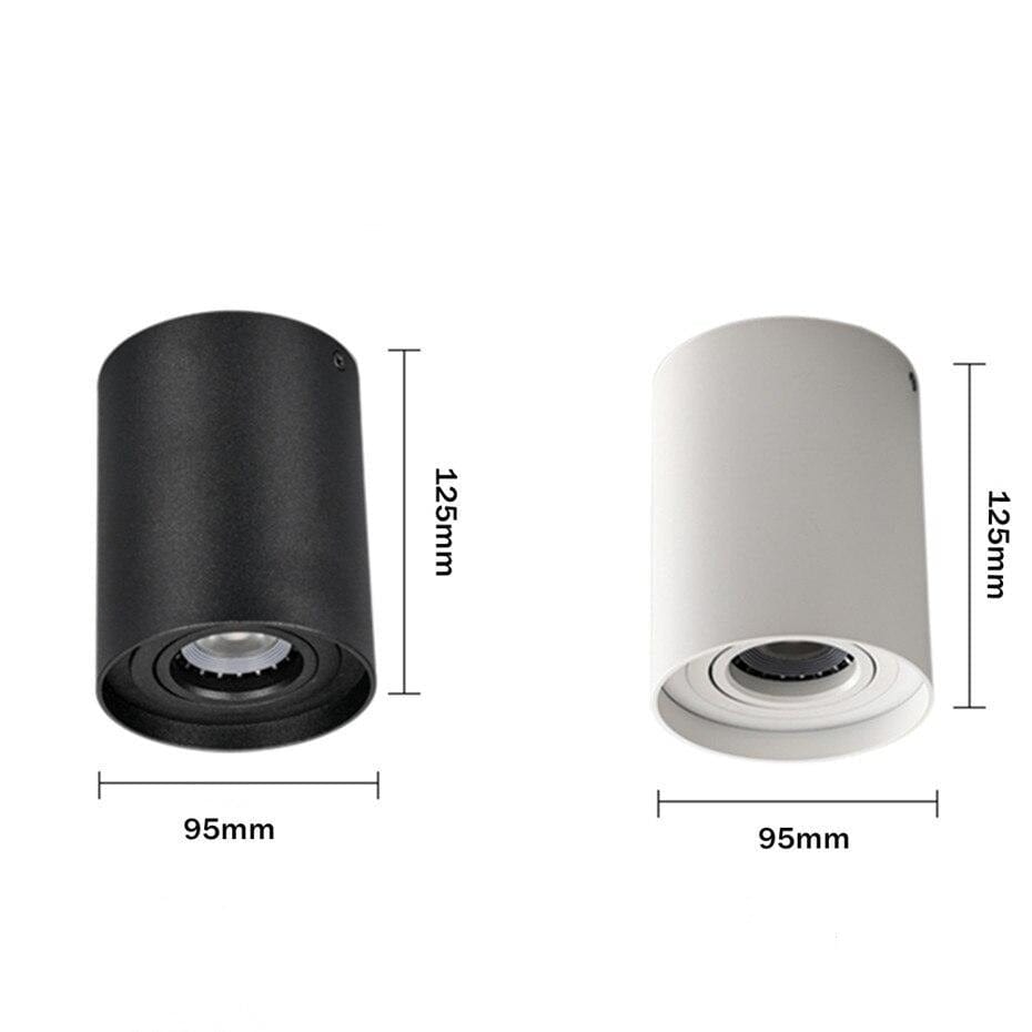 Spot LED cylindrique Julius - Design Moderne en Métal | Marco Lucetti