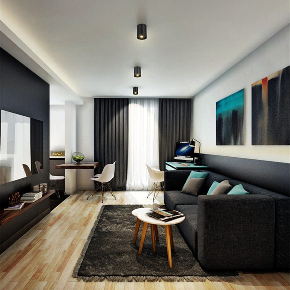 Spot LED cylindrique Julius - Design Moderne en Métal | Marco Lucetti