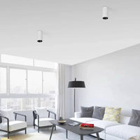 Spot LED Cylindrique Moderne en Noir ou Blanc | Marco Lucetti