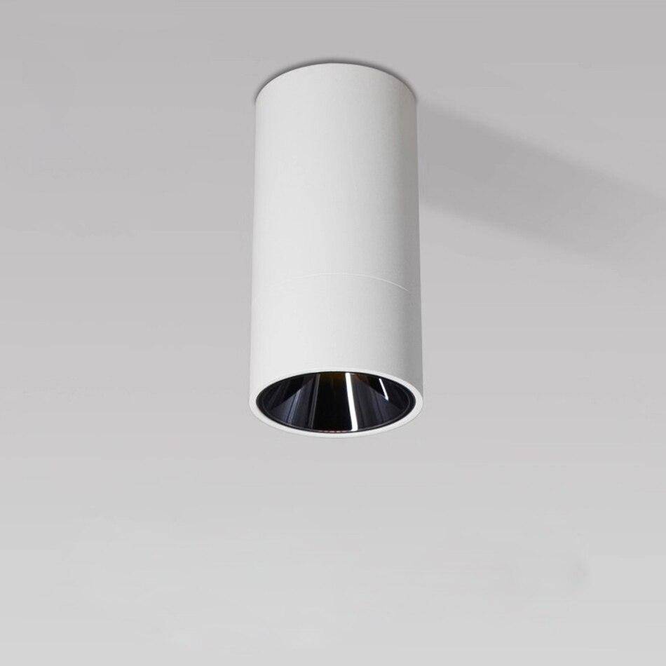 Spot LED Cylindrique Moderne en Noir ou Blanc | Marco Lucetti