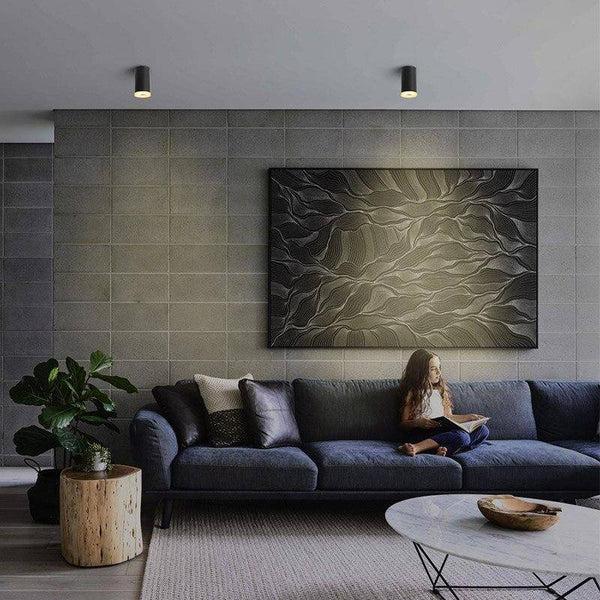 Spot LED cylindrique raffiné en métal. | Marco Lucetti