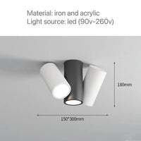 Spot LED design pour éclairage intérieur varié | Marco Lucetti H / Blanc chaud